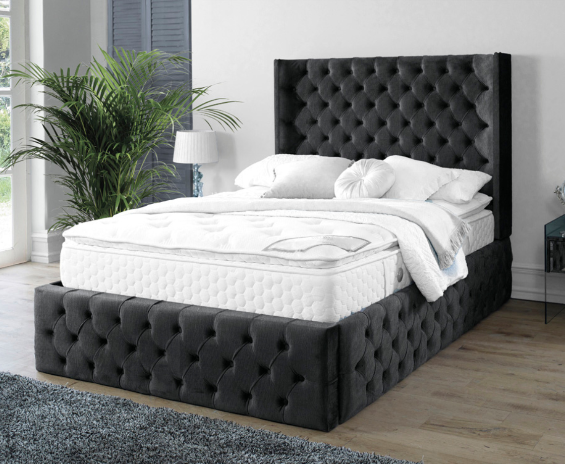 Short double bed deals frame