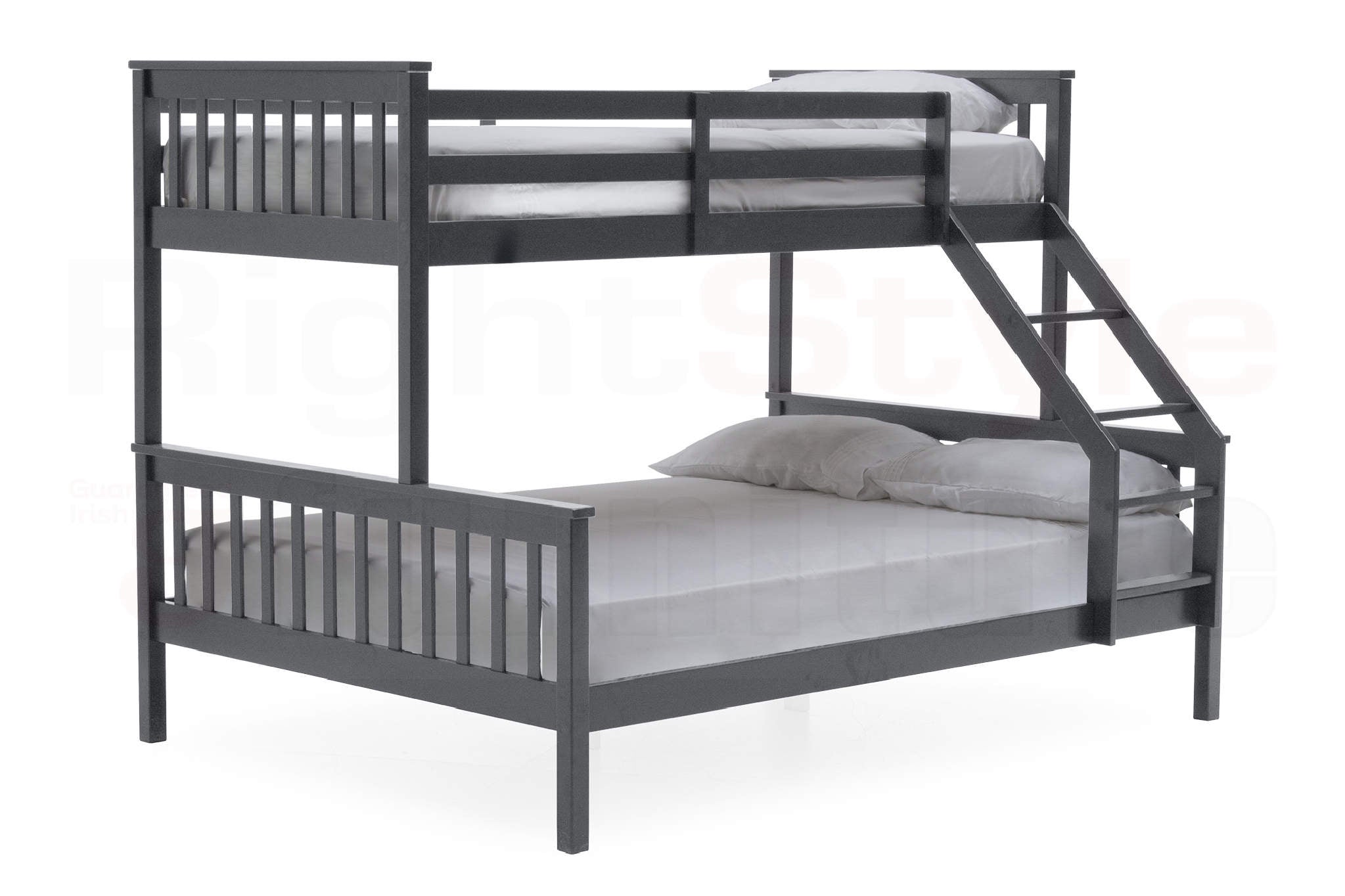 Metal double high clearance sleeper bed frame